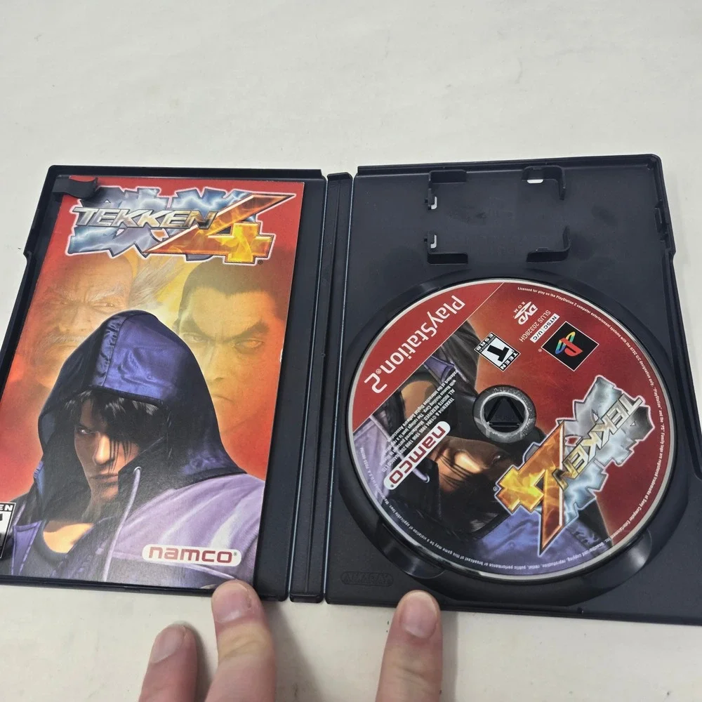 Tekken 4 Sony PlayStation 2 PS2 Greatest Hits Fighting Game Namco CIB